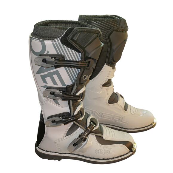 O'Neal Other - NEW O'Neal Element Motorcycle Boots Off-Road MX Motocross Gray Black Men's 9